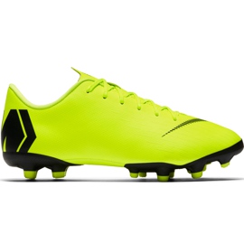 Pantofi de fotbal Nike Mercurial Vapor 12 Academy Mg Jr AH7347 701 multicolor galben