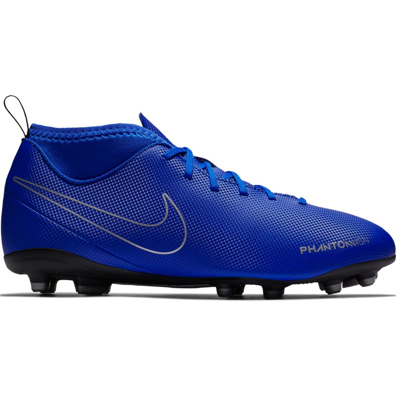 Pantofi de fotbal Nike Phantom Vsn Club Df Fg Mg Jr AO3288 400 multicolor albastru