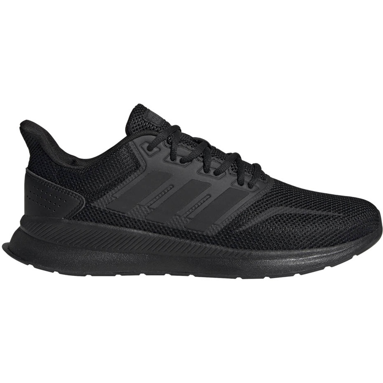 Pantofi de alergare bărbați adidas Runfalcon negri G28970 negru