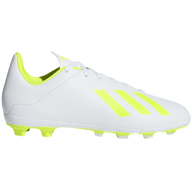 Ghete de fotbal Adidas X 18.4 FxG Jr BB9380 multicolor alb