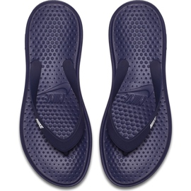 Tanga Nike Solay 882690 400 Slide albastru marin