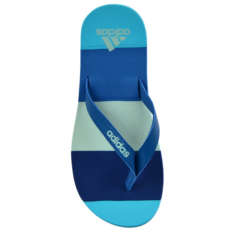 Papuci Adidas Eezay Striped BA8808 albastru marin albastru
