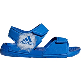 Sandale pentru copii Adidas Alta Swim C BA9289 albastru Sandale pentru copii Adidas Alta Swim C BA9289 albastru