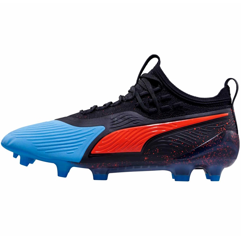 Ghete de fotbal Puma One 19.1 Syn Fg Ag 105481 01 negru negru