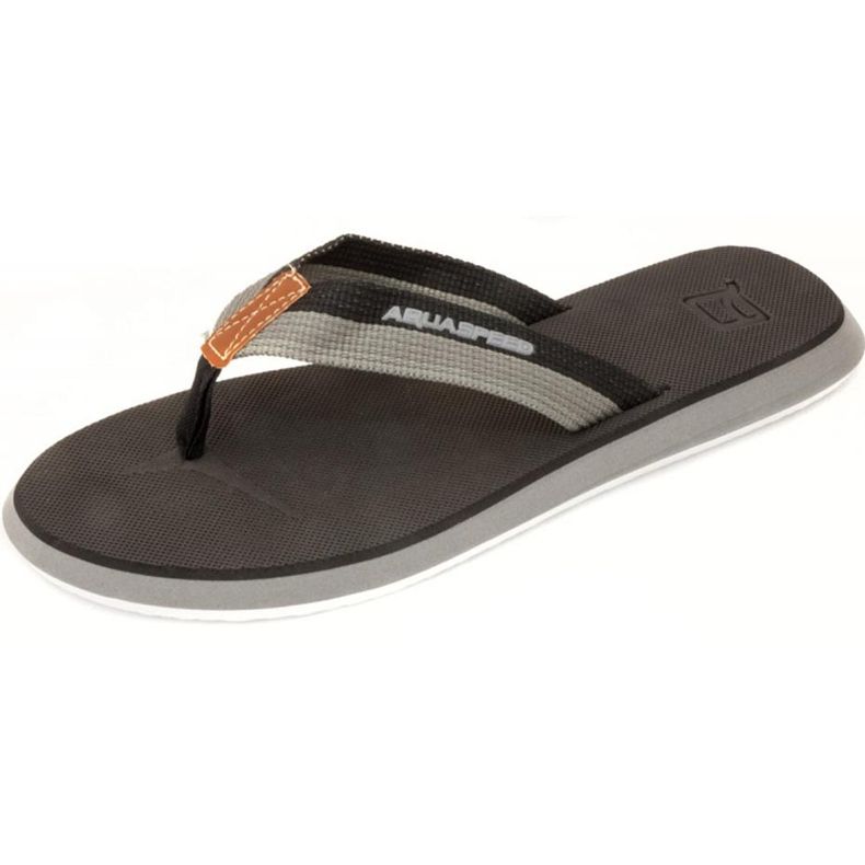 Papuci de piscină pentru bărbați Aqua-Speed ​​Lagos col 07 negru