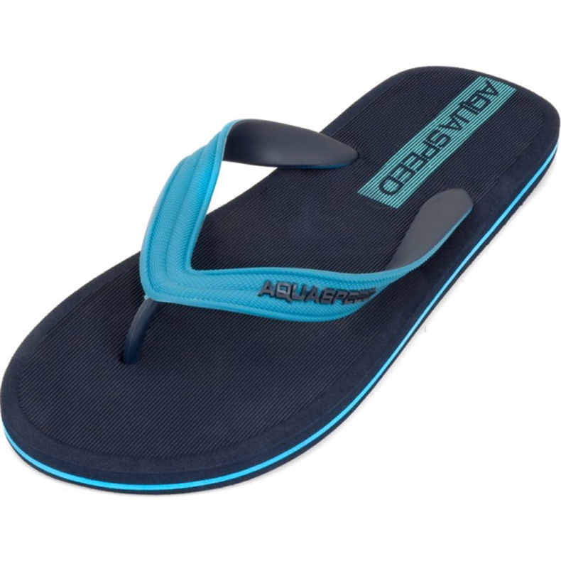 Papuci de piscină pentru bărbați Aqua-speed Faro, col. 10 albastru