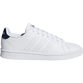 Pantofi bărbați Adidas Advantage albi F36423