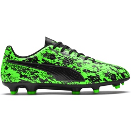Ghete de fotbal Puma One 19.4 Fg Ag 105492 03 multicolor verde Ghete de fotbal Puma One 19.4 Fg Ag 105492 03 multicolor verde