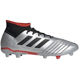 Ghete de fotbal adidas Predator 19.2 Fg argintiu F35601 gri gri