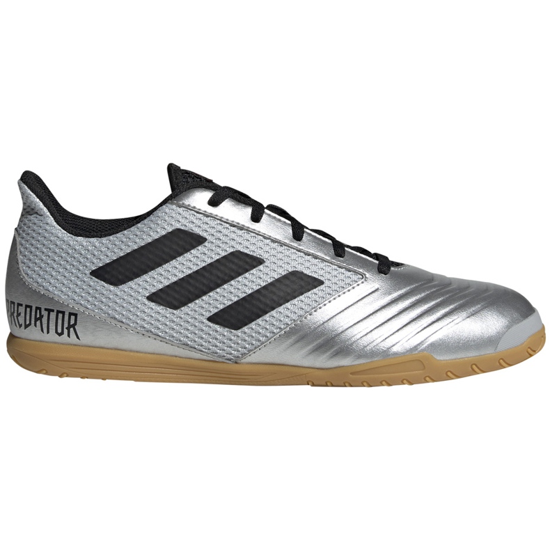 Ghete de fotbal adidas Predator 19.4 In Sala argintiu F35630 multicolor gri