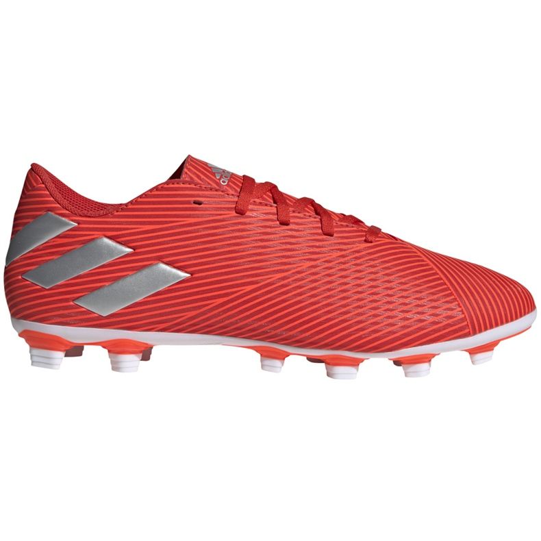 Pantofi de fotbal adidas Nemeziz 19.4 FxG roșu F34393