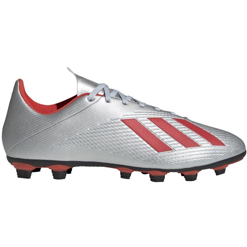 Ghete de fotbal adidas X 19.4 FxG argintiu F35379 multicolor