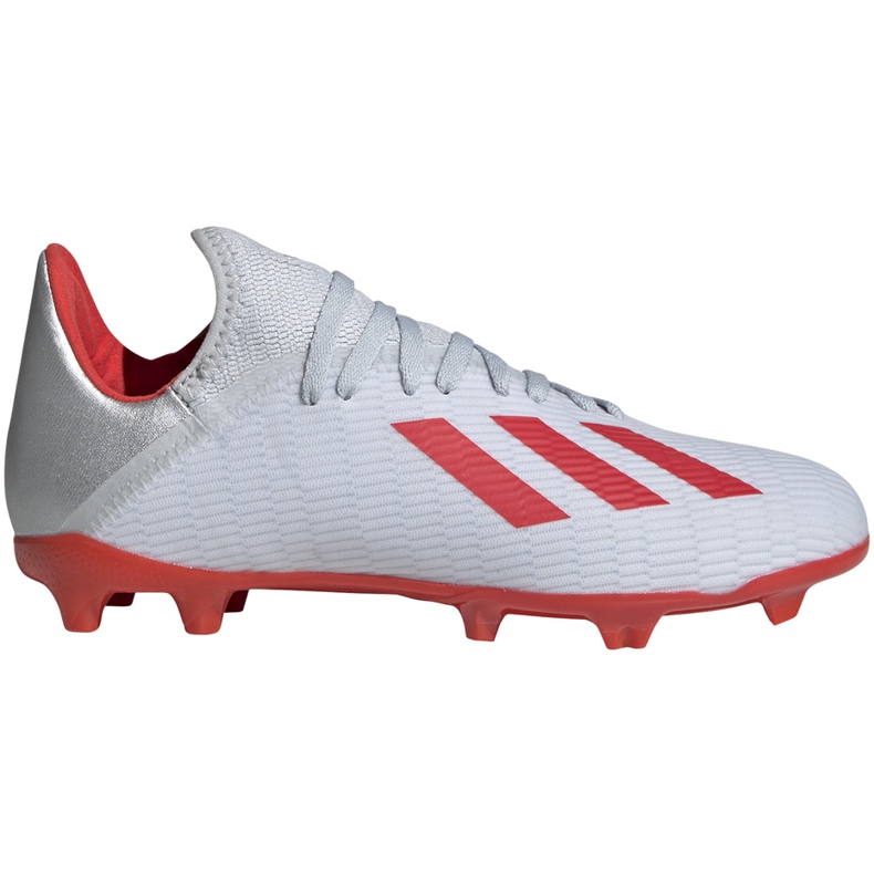 Ghete de fotbal adidas X 19.3 Fg Jr argintiu F35365 multicolor