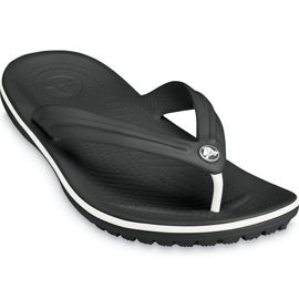 Papuci Crocs Crocband Flip negru 11033 001