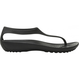 Sandale Crocs pentru femei Serena Flip W negru 205 468 060