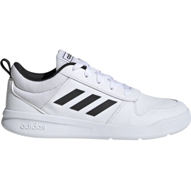 Pantofi copii Adidas Tensaur K albi și negri EF1085 Pantofi copii Adidas Tensaur K albi și negri EF1085