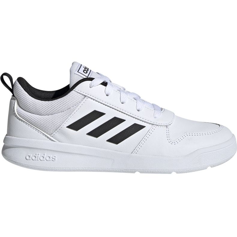 Pantofi copii Adidas Tensaur K albi și negri EF1085