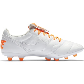 Pantofi de fotbal Nike The Premier Ii Fg 917803 181 alb bleumarin Pantofi de fotbal Nike The Premier Ii Fg 917803 181 alb bleumarin