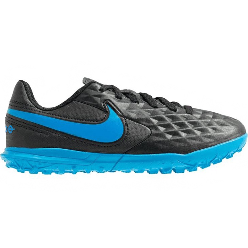 Pantofi de fotbal Nike Tiempo Legend 8 Club Tf Junior AT5883 004 negru negru