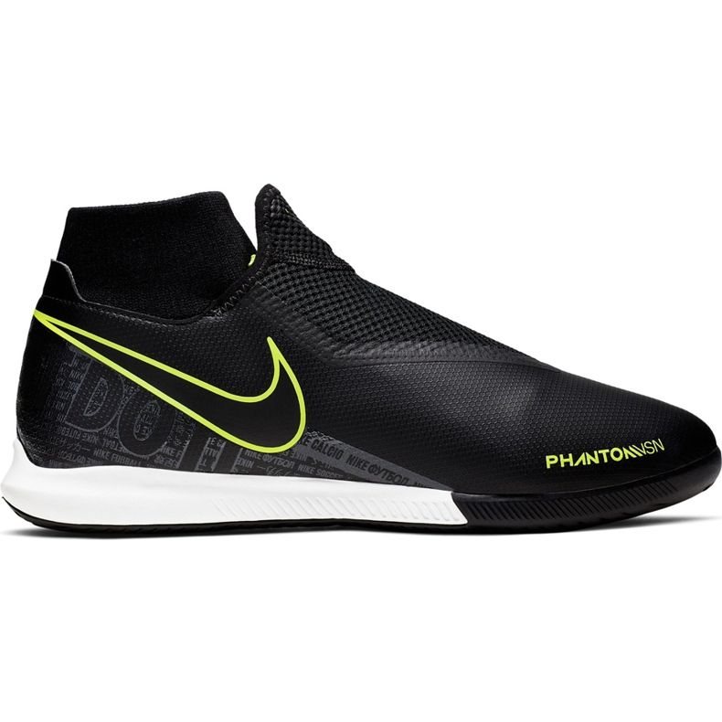 Pantofi de fotbal Nike Phantom Vsn Academy Df Ic AO3267 007 negru negru