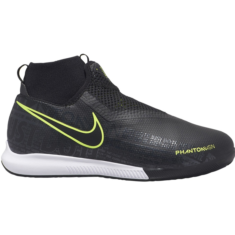 Pantofi de fotbal Nike Phantom Vsn Academy Df Ic Junior AO3290 007 negru negru