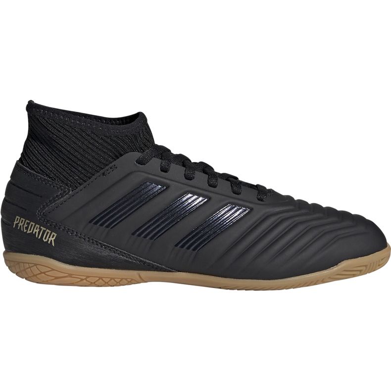 Ghete de fotbal Adidas Predator 19.3 In Junior negru G25805
