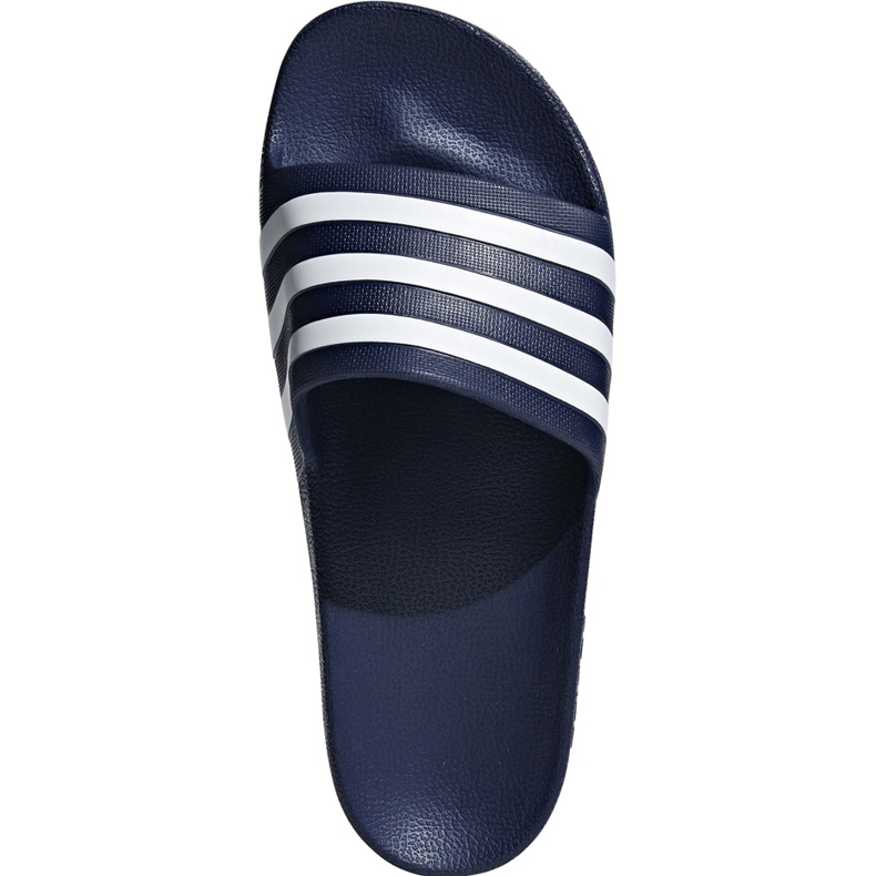 Papuci Adidas Adilette Aqua bleumarin F35542 alb albastru marin