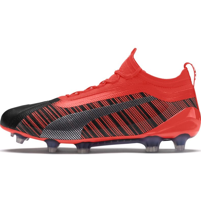 Ghete de fotbal Puma One 5.1 Fg Ag 105578 01 multicolor roșu