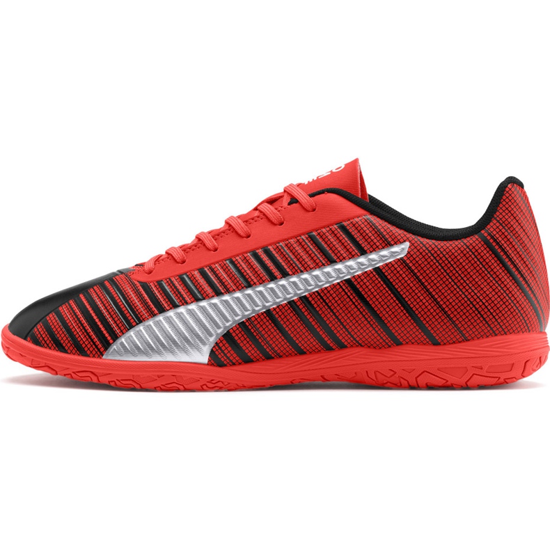 Ghete de fotbal Puma One 5.4 It roșu-negru 105654 01