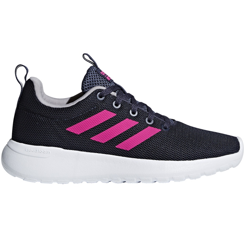 Pantofi copii Adidas Lite Racer Cln K BB7045 bleumarin și roz albastru marin