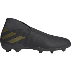 Pantofi de fotbal Adidas Nemeziz 19.3 Ll Fg negru EF0371 Pantofi de fotbal Adidas Nemeziz 19.3 Ll Fg negru EF0371
