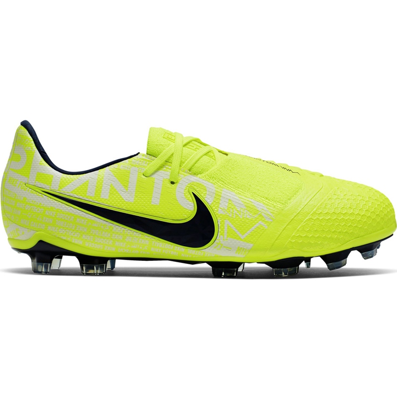 Pantofi de fotbal Nike Phantom Venom Elite Fg Junior AO0401 717 galben galben