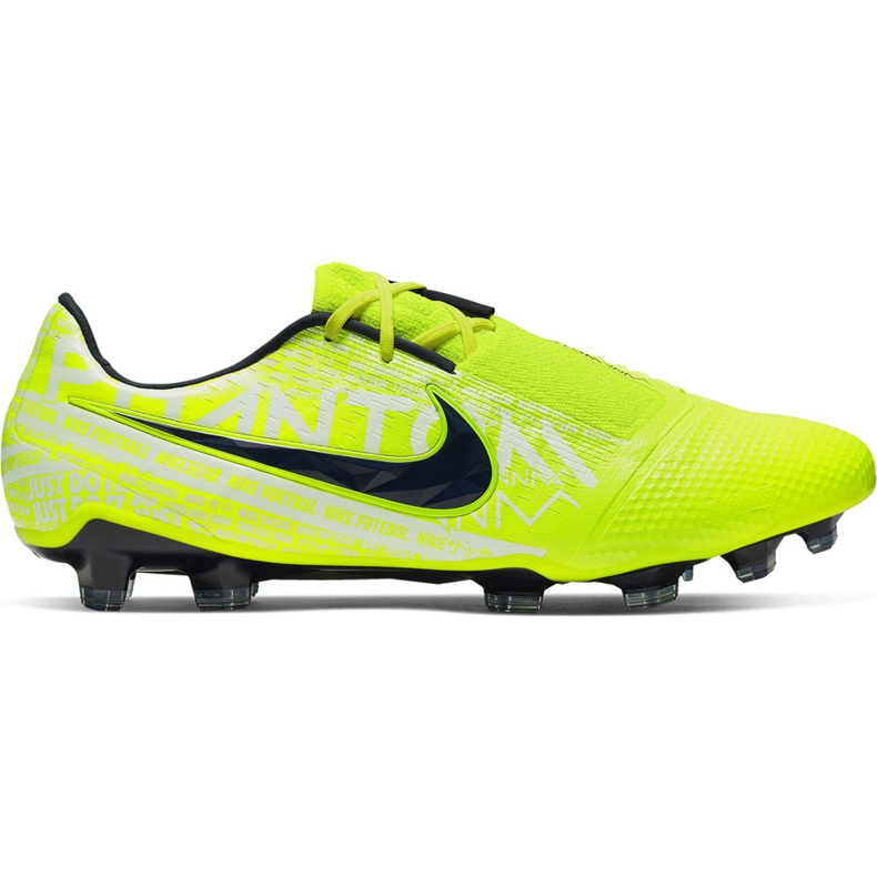 Pantofi de fotbal Nike Phantom Venom Elite Fg AO7540 717 multicolor galben