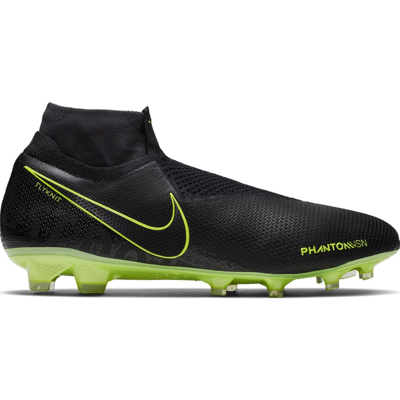 Pantofi de fotbal Nike Phantom Vsn Elite Df Fg AO3262 007 negru negru