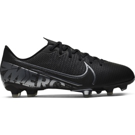 Pantof de fotbal Nike Mercurial Vapor 13 Academy FG / MG Junior AT8123 001 negru negru