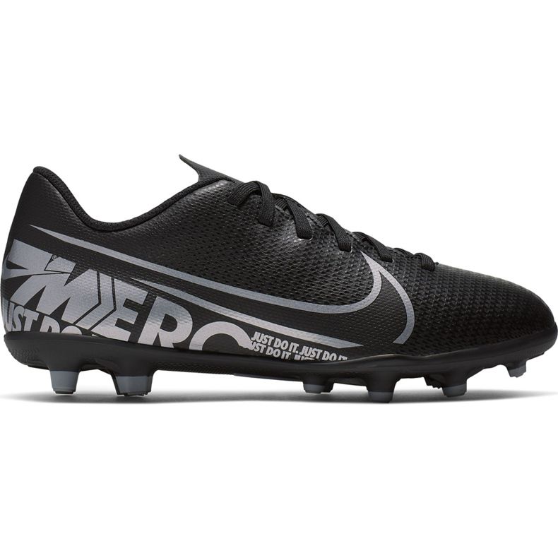 Pantofi de fotbal Nike Mercurial Vapor 13 Club FG / MG Junior AT8161 001 negru negru
