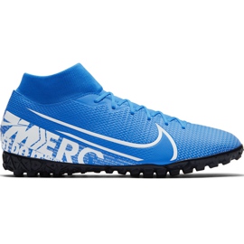 Pantof de fotbal Nike Mercurial Superfly 7 Academy Tf AT7978 414 multicolor albastru