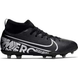 Pantofi de fotbal Nike Mercurial Superfly 7 Club FG / MG Junior AT8150 001 roz negru Pantofi de fotbal Nike Mercurial Superfly 7 Club FG / MG Junior AT8150 001 roz negru