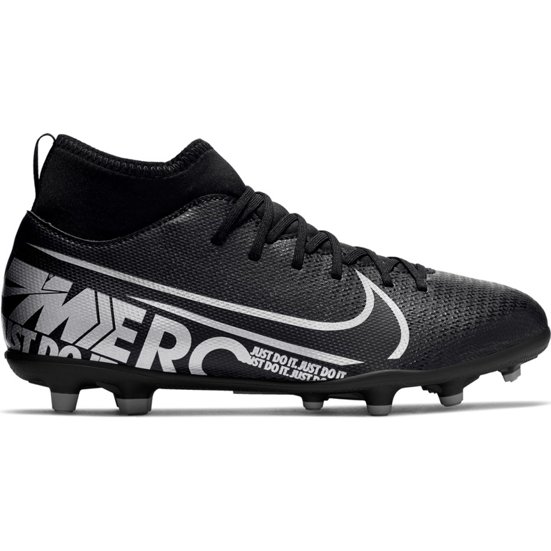 Pantofi de fotbal Nike Mercurial Superfly 7 Club FG / MG Junior AT8150 001 roz negru