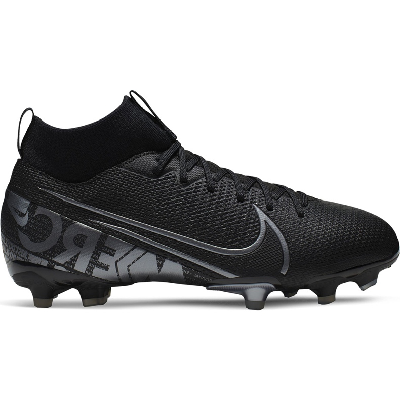 Pantof de fotbal Nike Mercurial Superfly 7 Academy FG / MG Junior AT8120 001 negru negru