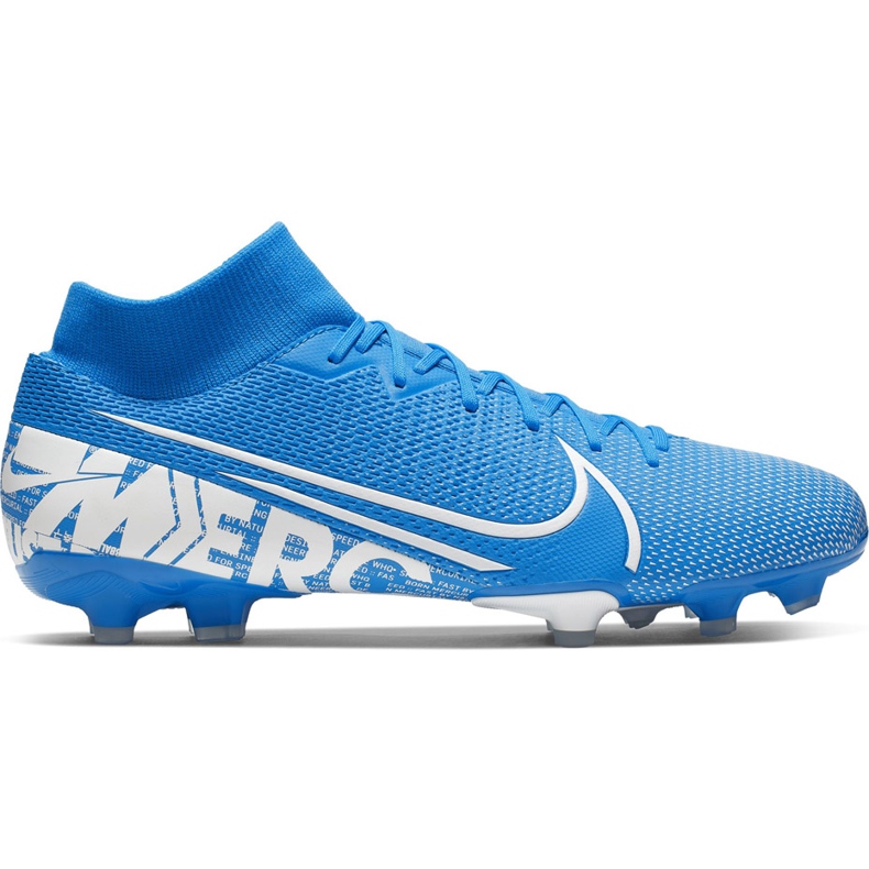 Pantofi de fotbal Nike Mercurial Superfly 7 Academy FG / MG AT7946 414 multicolor albastru