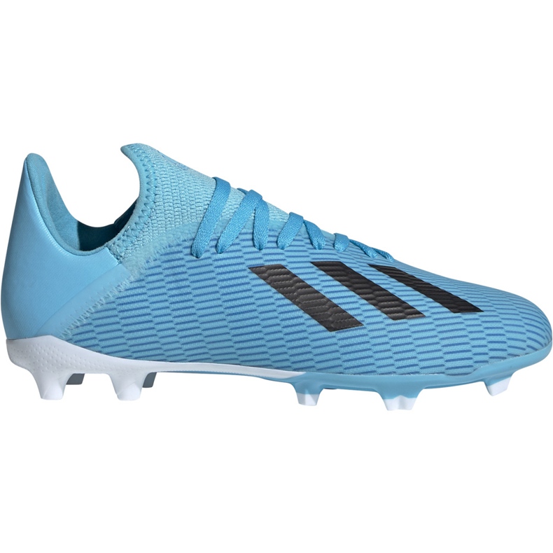 Ghete de fotbal adidas X 19.3 Fg Junior albastru F35366 multicolor