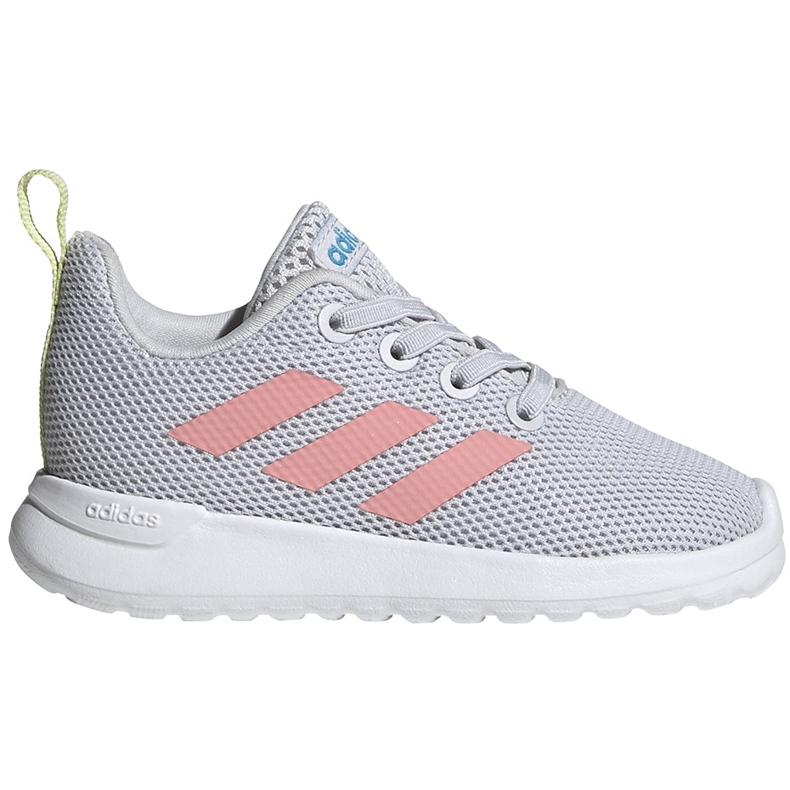 Pantofi copii Adidas Lite Racer Cln I gri-roz EG4013