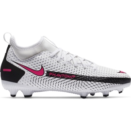Pantof de fotbal Nike Phantom Gt Academy Df FG / MG Junior CW6694 160 alb alb