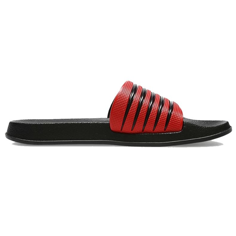 Papuci bărbați 4F roșu H4L20 KLM001 62S negru
