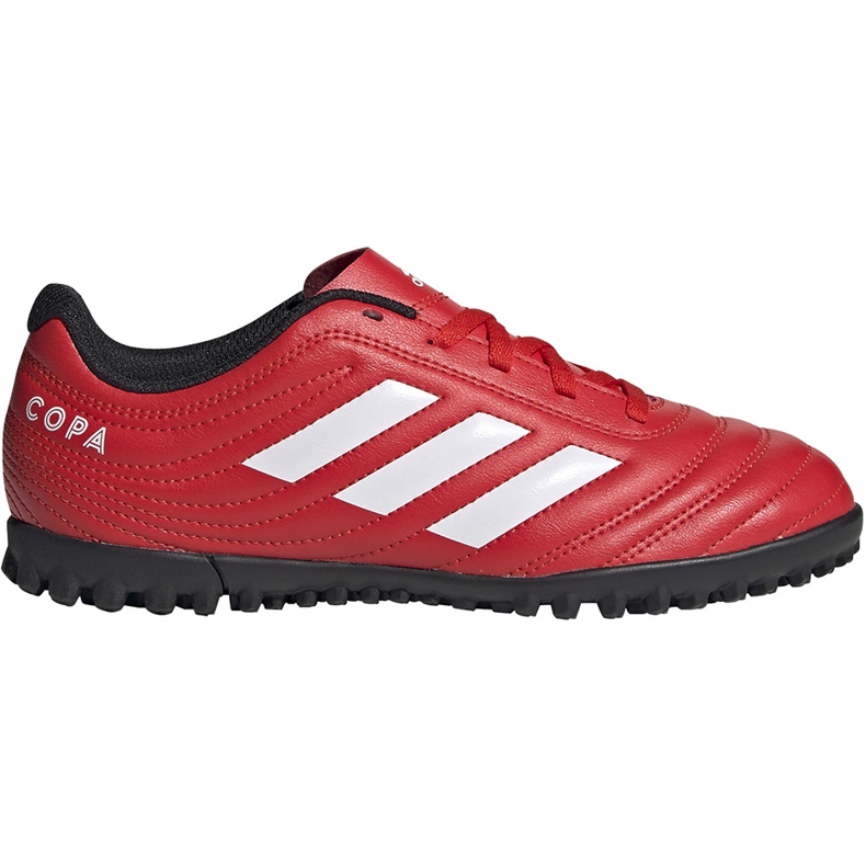 Pantofi de fotbal Adidas Copa 20.4 Tf roșu Junior EF1925
