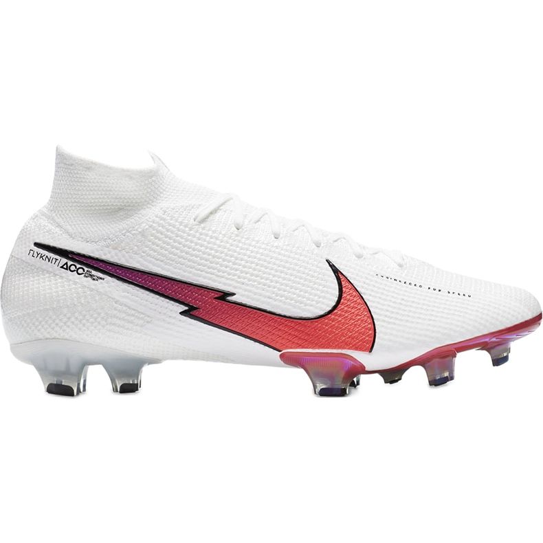 Nike Ghete de fotbal Mercurial Superfly 7 Elite Fg AQ4174 163 alb alb
