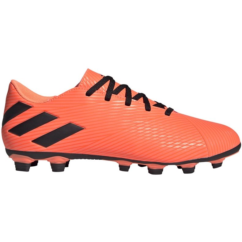 Pantofi de fotbal Adidas Nemeziz 19.4 FxG portocaliu EH0302 portocale portocale