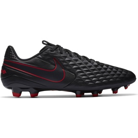 Pantofi de fotbal Nike Tiempo Legend 8 Academy FG / MG AT5292 060 negru negru