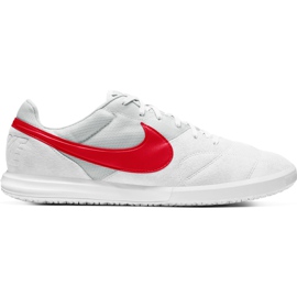 Pantofi de fotbal Nike Premier Ii Sala Ic AV3153 160 gri alb Pantofi de fotbal Nike Premier Ii Sala Ic AV3153 160 gri alb